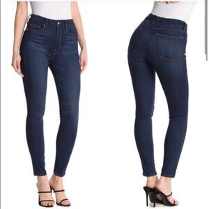 GOOD AMERICAN | Dark Blue Good Waist Denim Skinny Jeans Women’s Size 0/25